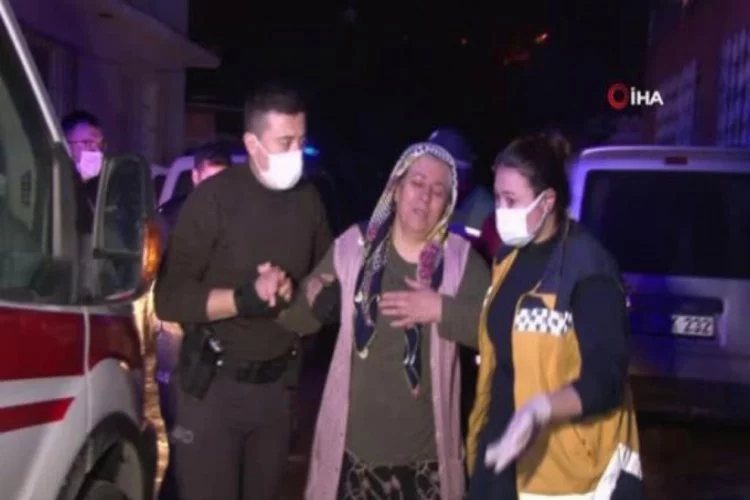 Sobadan sızan gazdan etkilenen yaşlı çift hastaneye kaldırıldı