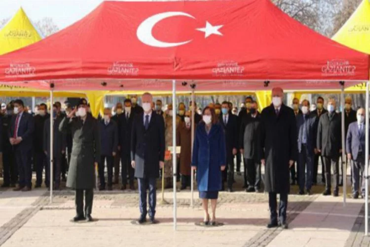 Atatürk'ün Gaziantep'e gelişinin 88'inci yıl dönümü kutlandı
