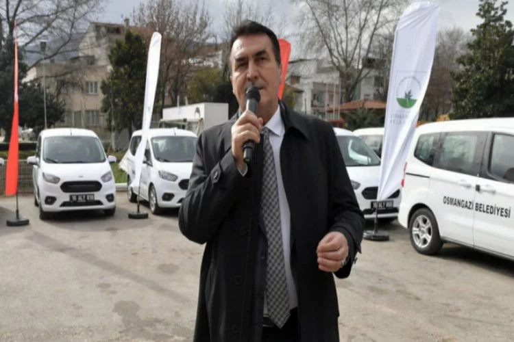 Bursa'da Osmangazi Belediye'si araç filosunu güçlendiriyor