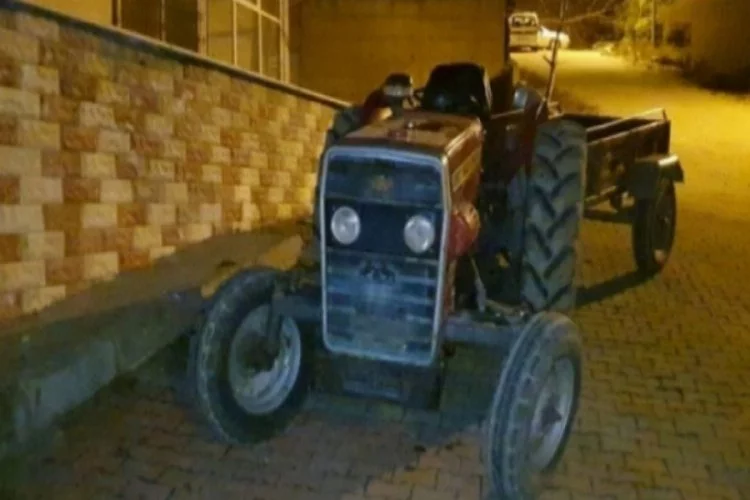 Bursa'da traktör çaldığı iddia edilen kişi tutuklandı