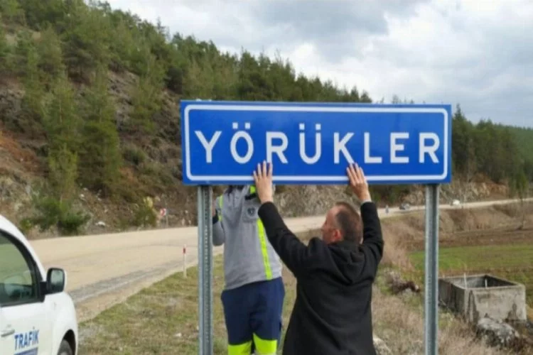 Bursa'da o mahallenin hem ismi tabelası da değişti!
