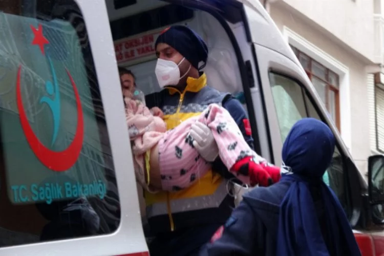 Bursa'da doğal gazdan zehirlenen anne ve 2 çocuğu hastanelik oldu!