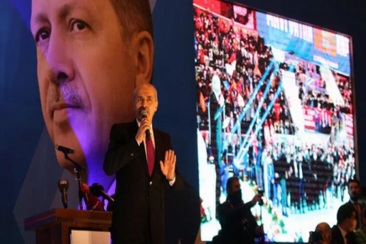 AK Partili Kurtulmuş, partisinin Erzurum il kongresinde konuştu