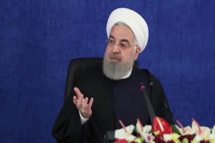 İran Cumhurbaşkanı Ruhani'den yaptırım açıklaması!