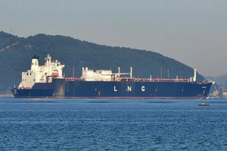 LNG gemisi Türkiye'ye ulaştı