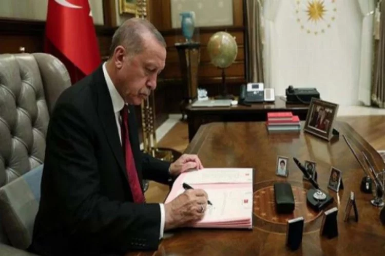 Cumhurbaşkanı Erdoğan imzaladı, 2021 yılı...