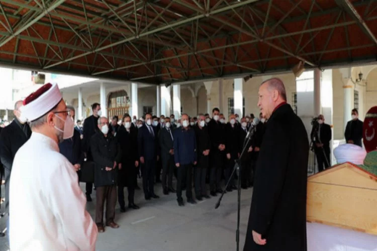 Erdoğan, Hafız Abdullah Nazırlı'nın cenaze törenine katıldı