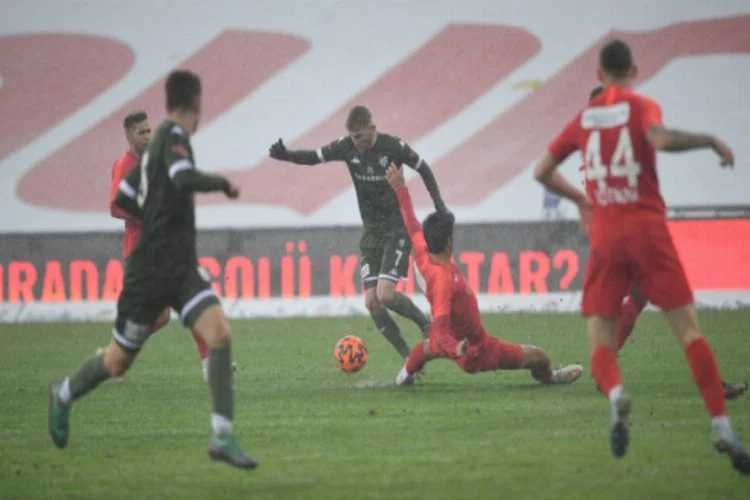 Bursaspor ilk kez üst üste 3 maç kazanamadı