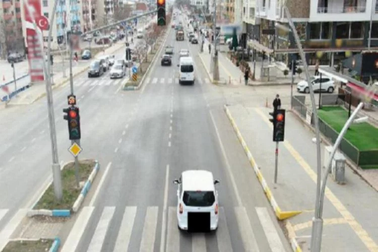 Tunceli'de dronlu trafik denetiminde 21 sürücüye ceza
