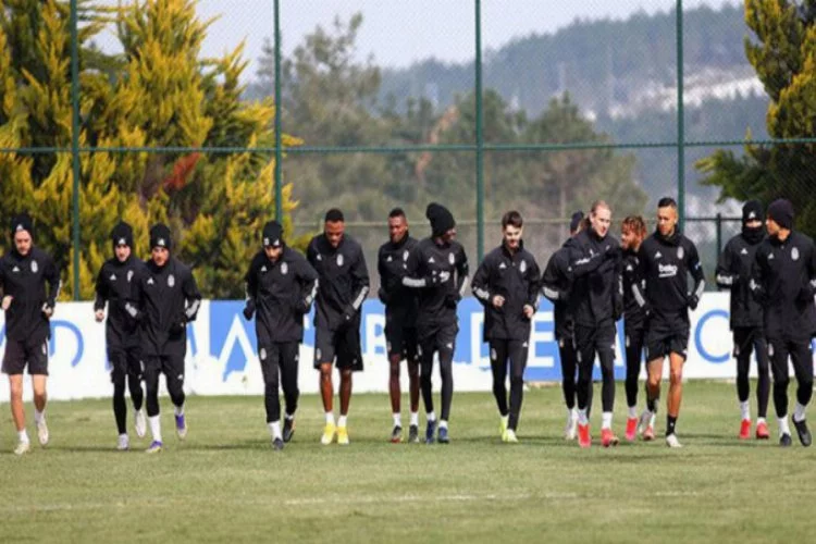 Beşiktaş, Denizlispor hazırlıklarını sürdürdü