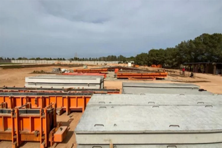Ülkenin en büyük beton üretim tesisi açıldı