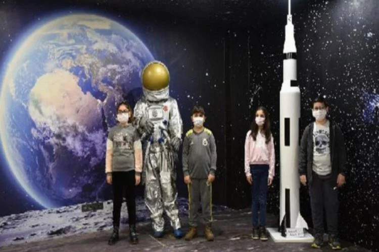 Astronot olmak isteyen 4 çocuktan Türk uzay yolcularına isim önerisi