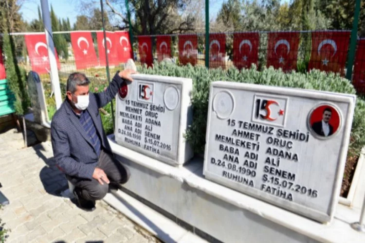 Mezar taşları kırılan şehitlerin babası: Bu çocuklar Türkiye'nin şehitleri