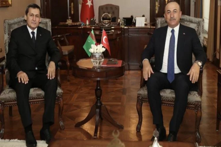 Çavuşoğlu, Türkmenistanlı mevkidaşıyla konuştu