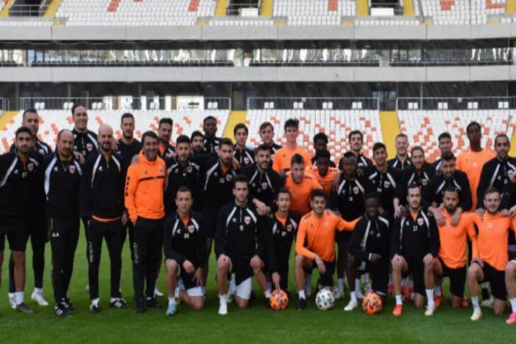 Adanaspor, Giresunspor maçı hazırlıklarını sürdürdü