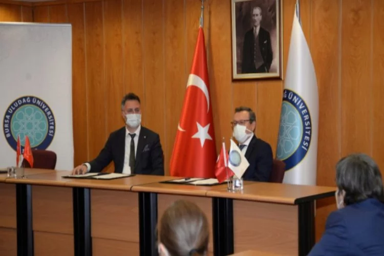 Bursa'da üniversite-sanayi işbirliğine destek devam ediyor