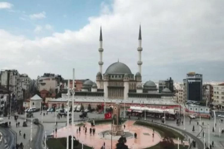Taksim Meydanı'ndaki caminin yüzde 99'u tamamlandı!