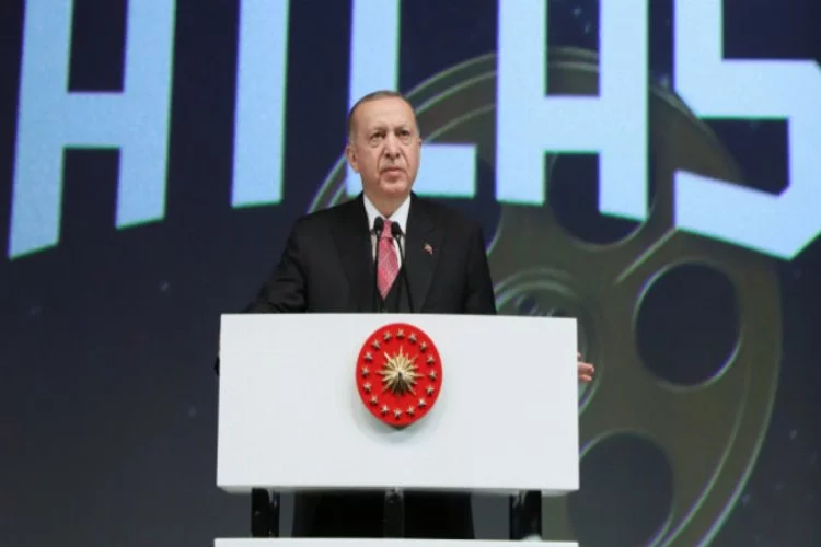 Erdoğan, Tarihi Atlas Sineması açılış programında konuştu