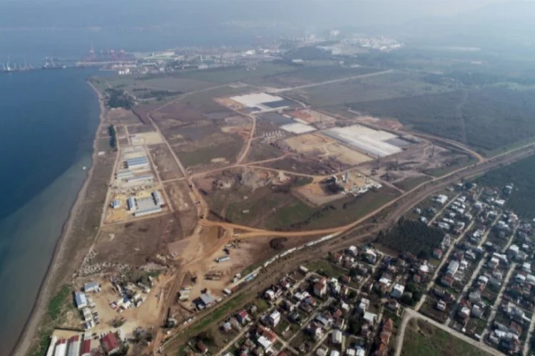 Bursa'da TOGG fabrikasının inşaatı hızla ilerliyor