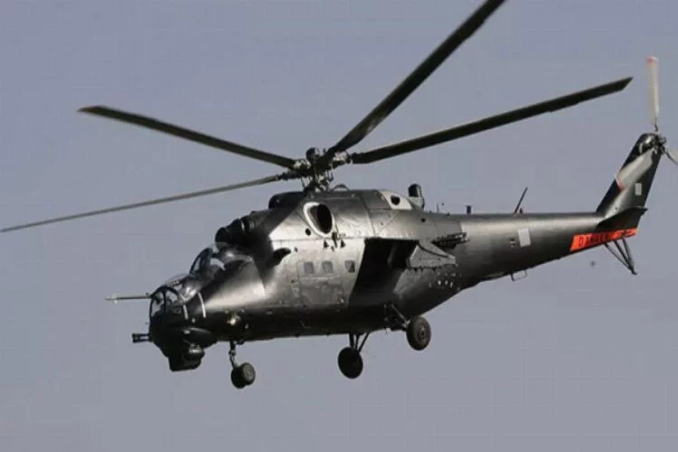 Rus askeri helikopteri zorunlu iniş yaptı