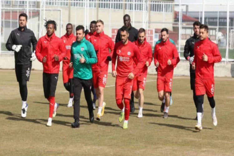 Sivasspor'da Hatayspor mesaisi başladı