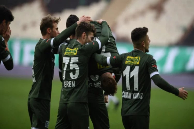 Bursaspor'un gol hasreti sona erdi
