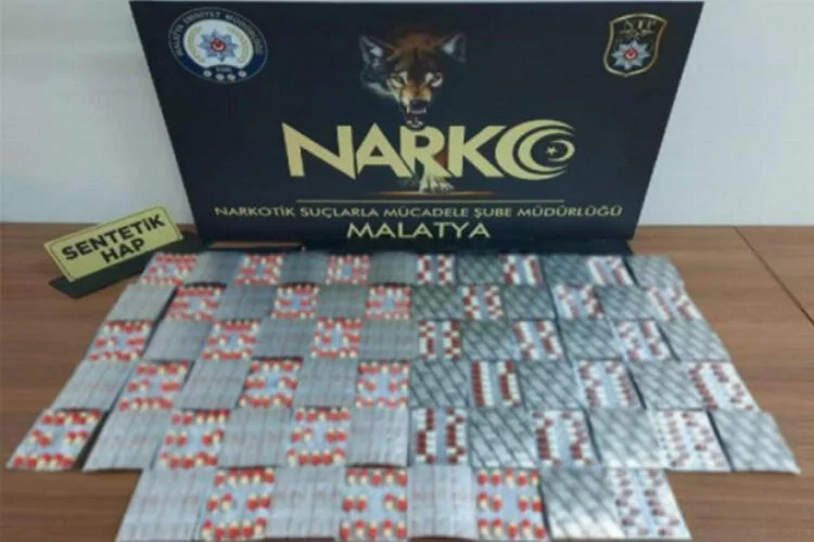 Malatya'da uyuşturucuya 2 tutuklama