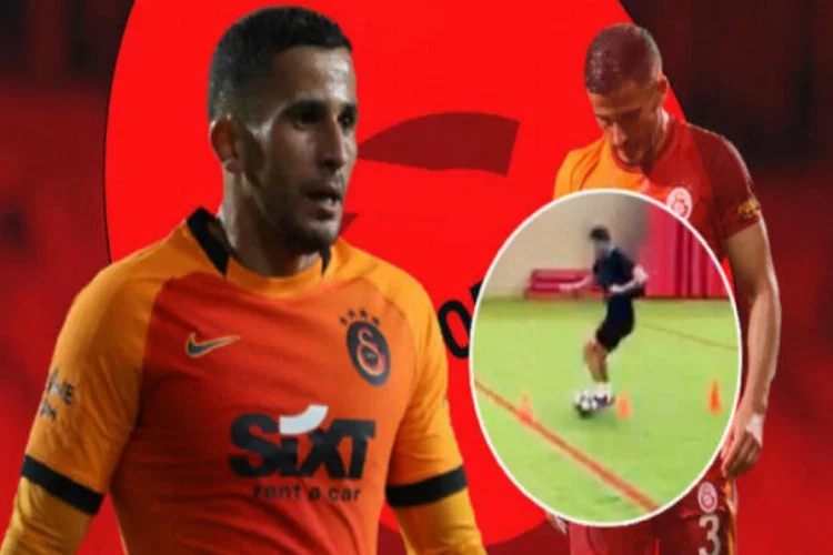 Galatasaray'da Omar Elabdellaoui'den sevindiren paylaşım!