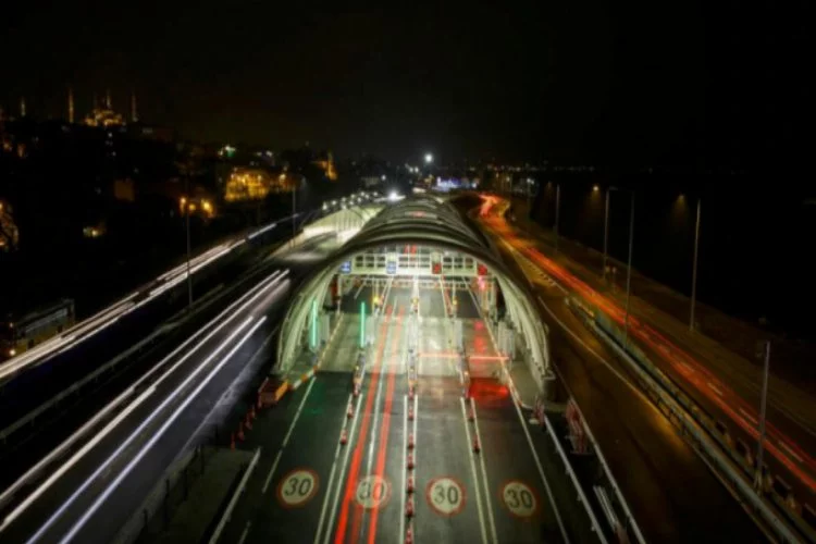 Avrasya Tüneli'ni 4 yıl içinde 4,1 milyon sürücü kullandı
