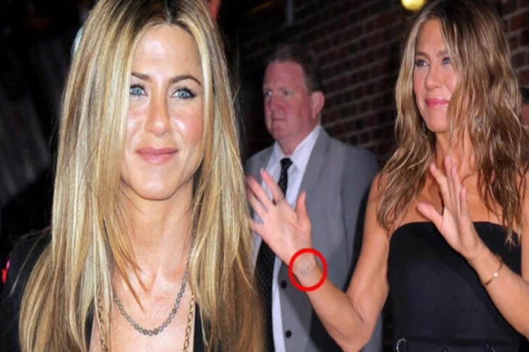 Jennifer Aniston dövmesinin sırrını açıkladı