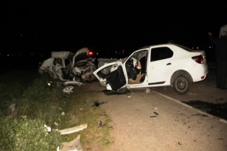 Şanlıurfa'da feci kaza: 5 ölü, 1 yaralı