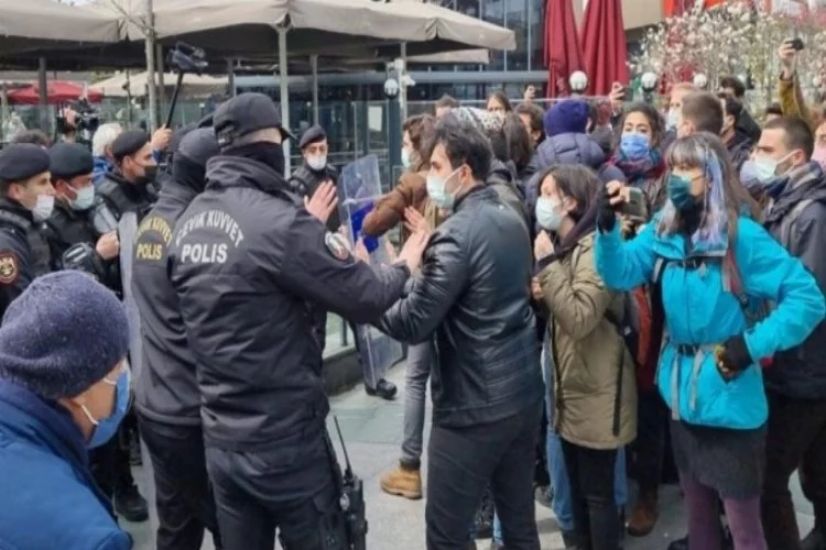 Boğaziçi protestolarına polisten müdahale