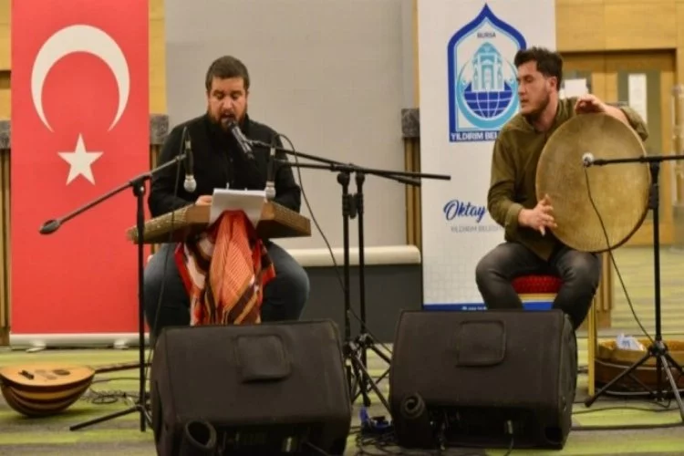 Bursa'da ünlü santur sanatçısından Yıldırımlılara konser