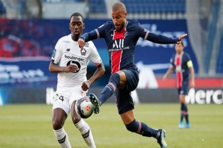 Lille, PSG'yi 1-0 yenerek yeniden liderliğe yükseldi