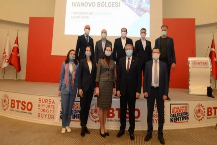 BTSO ve İvanovo Bölgesi Yatırım Çekme Ajansı arasında iyi niyet protokolü