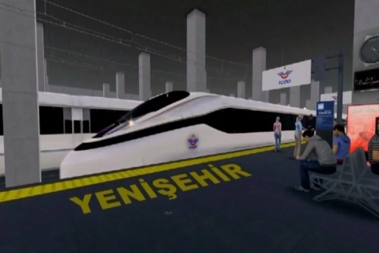 Bursa Yenişehir hızlı treni saatte 200 kilometreye çıkacak