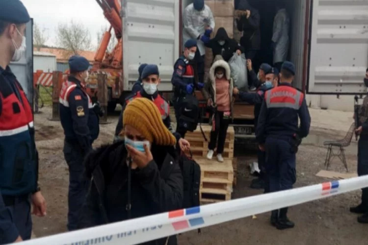 Konteynerde yakalanan 91 kaçak göçmen hakkında flaş gelişme