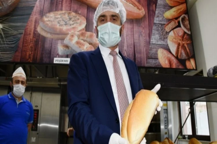 Bursa Kestel Belediyesi 400 gram ekmeği 1 liradan satıyor