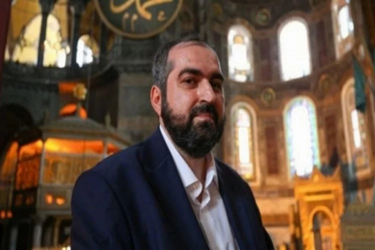 Ayasofya imamı Boynukalın'dan istifa açıklaması!