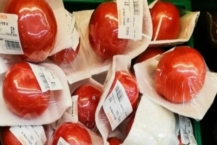 Zincir market gıda fiyatlarının uçmasının ardından domatesi tane ile sattı