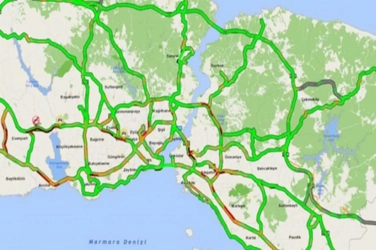 İstanbul trafiğinde Ramazan etkisi