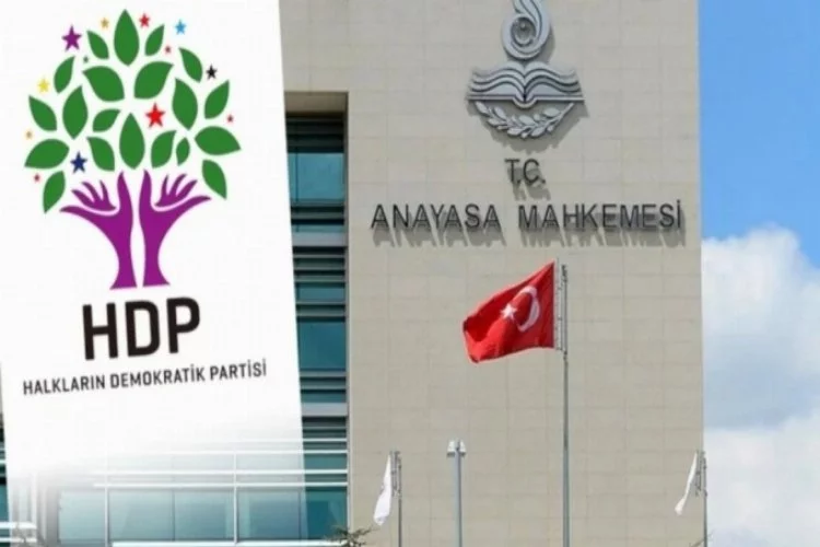 AYM, HDP'nin kapatılmasına ilişkin iddianameyi iade etti
