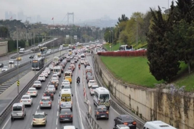 58 saatlik kısıtlama sonrası İstanbul'da trafik yoğunluğu