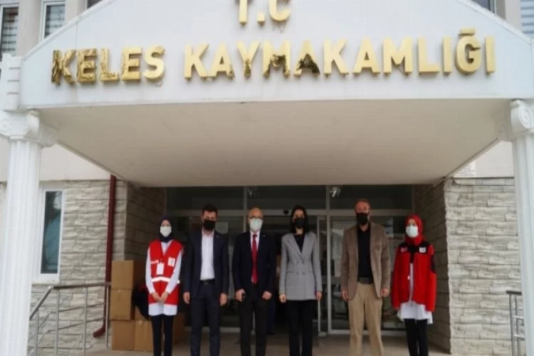 Türk Kızılay Bursa'dan Keles'e yardım eli