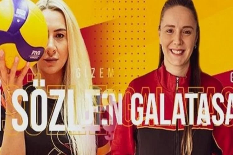 Galatasaray'da 2 imza birden! Gamze ve Gizem'in sözleşmesi uzatıldı