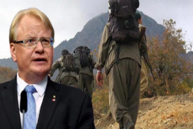 İsveç Savunma Bakanı Hultqvist'ten YPG/PKK'ya destek