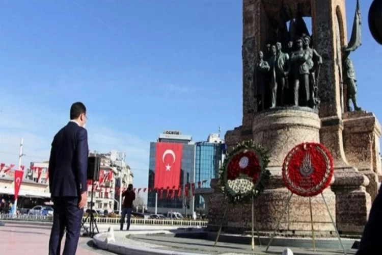 İstanbul Valiliğinden Taksim'de düzenlenen törene ilişkin açıklama