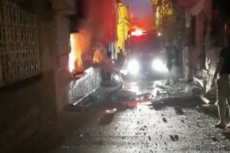 Gaziantep'te doğalgaz bomba gibi patladı