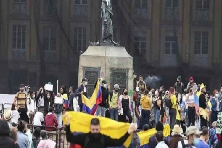 Kolombiya'da gösterilerde 5 günde 17 kişi öldü!