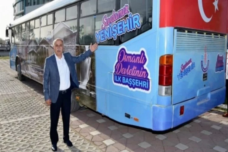 Bursa Yenişehir'de bu otobüs vatandaşlara ücretsiz hizmet verecek